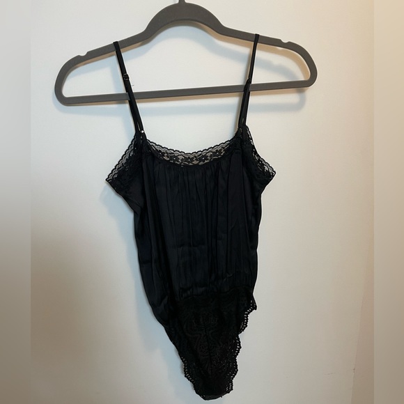 NWOT Free People Black Bodysuit Size X-Small - Picture 4 of 4